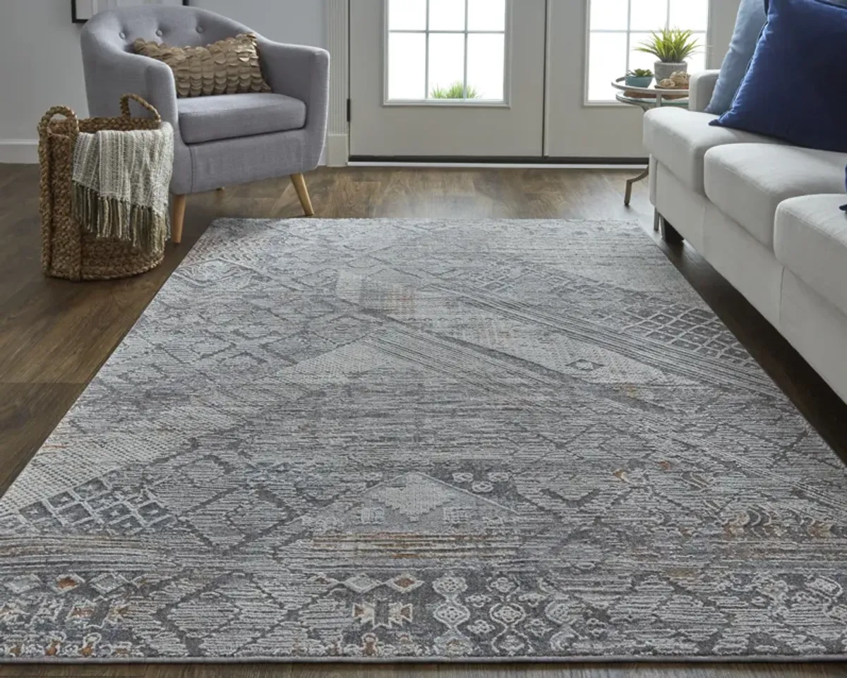 Francisco 39GGF Ivory/Gray 5' x 8' Rug