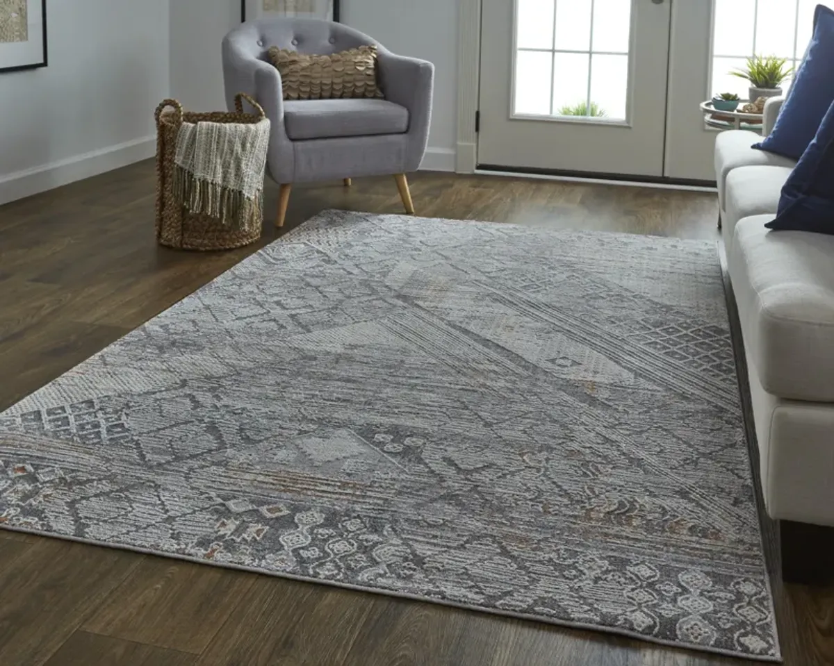 Francisco 39GGF Ivory/Gray 5' x 8' Rug