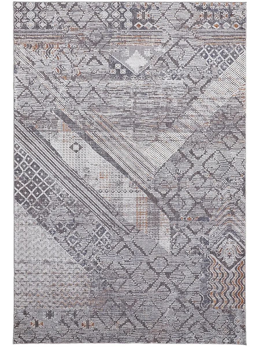 Francisco 39GGF Ivory/Gray 5' x 8' Rug