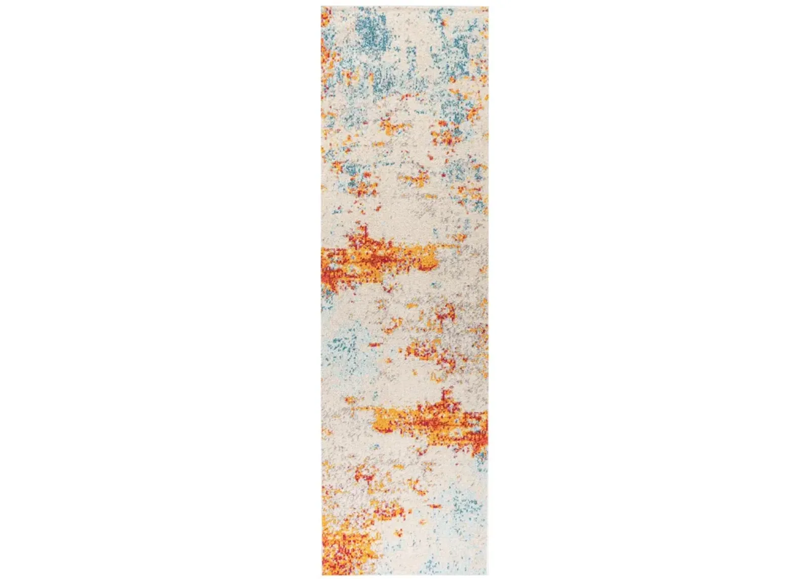 Sunset Modern Abstract Area Rug