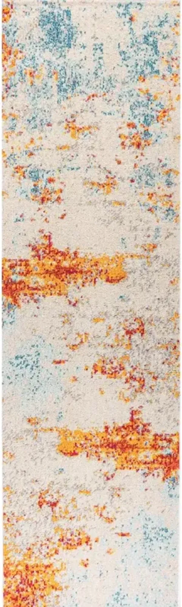 Sunset Modern Abstract Area Rug