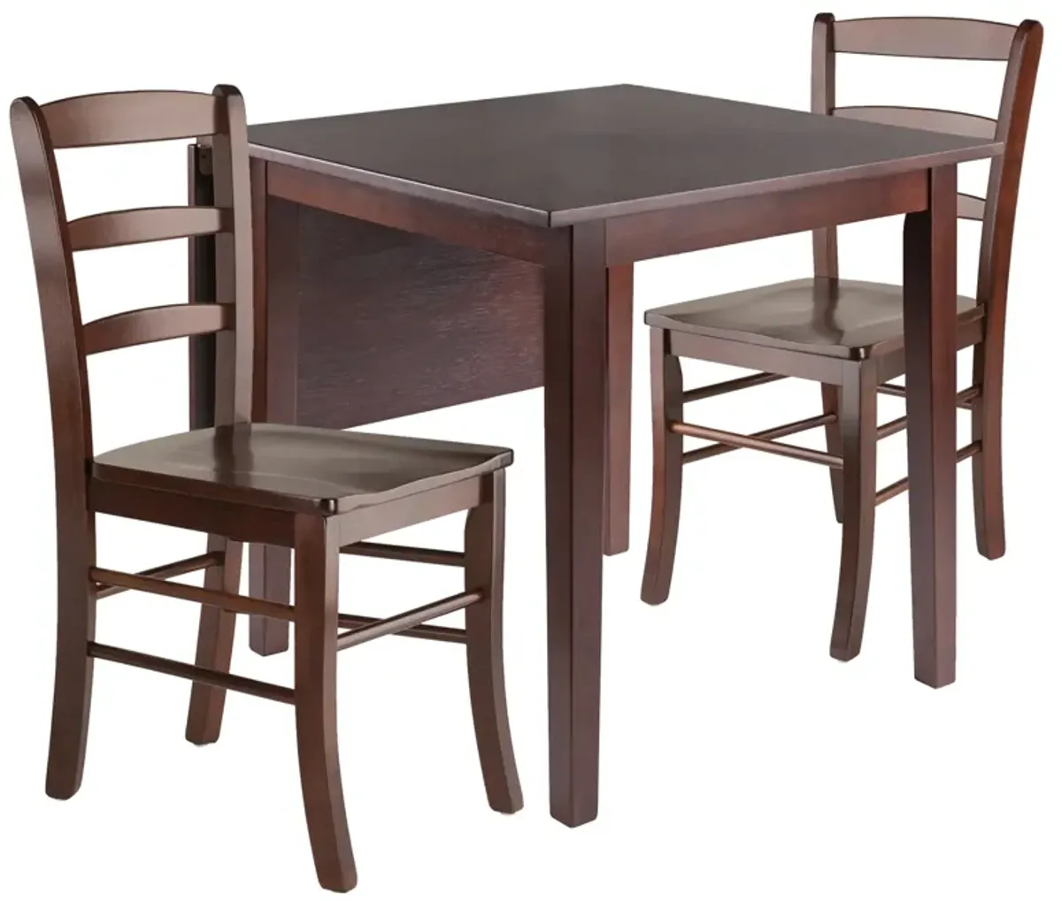 Winsome Perrone, 3 Piece Set, Walnut