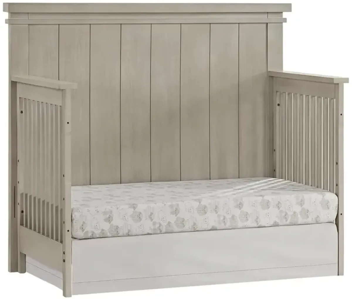 Soho Baby Hampton 4 In 1 Crib Stone Wash