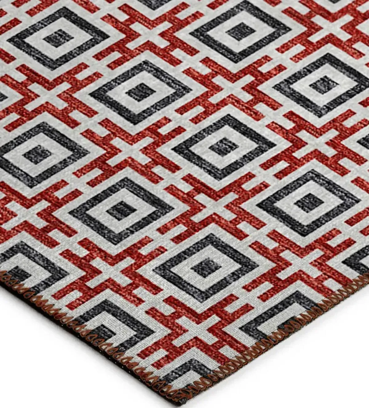 Marlo MO1 Red 4' Rug