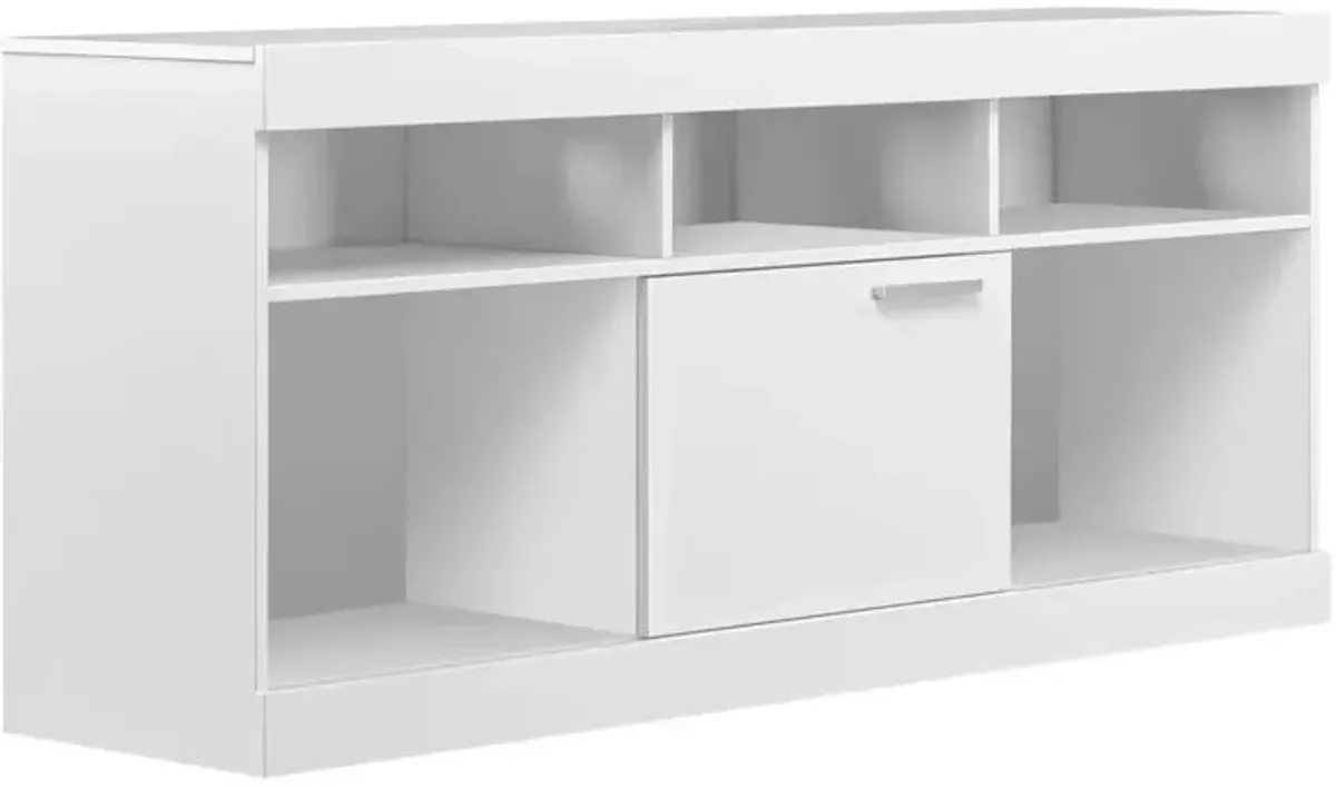 Techni Mobili Entertainment Stand for TVs Up to 65, White