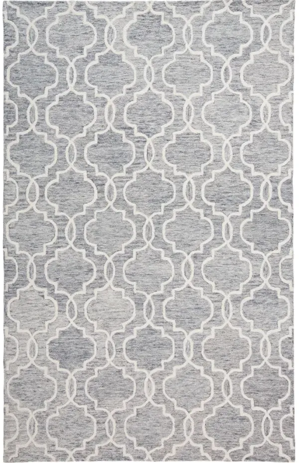 Belfort 8775F Blue/Gray/Ivory 5' x 8' Rug