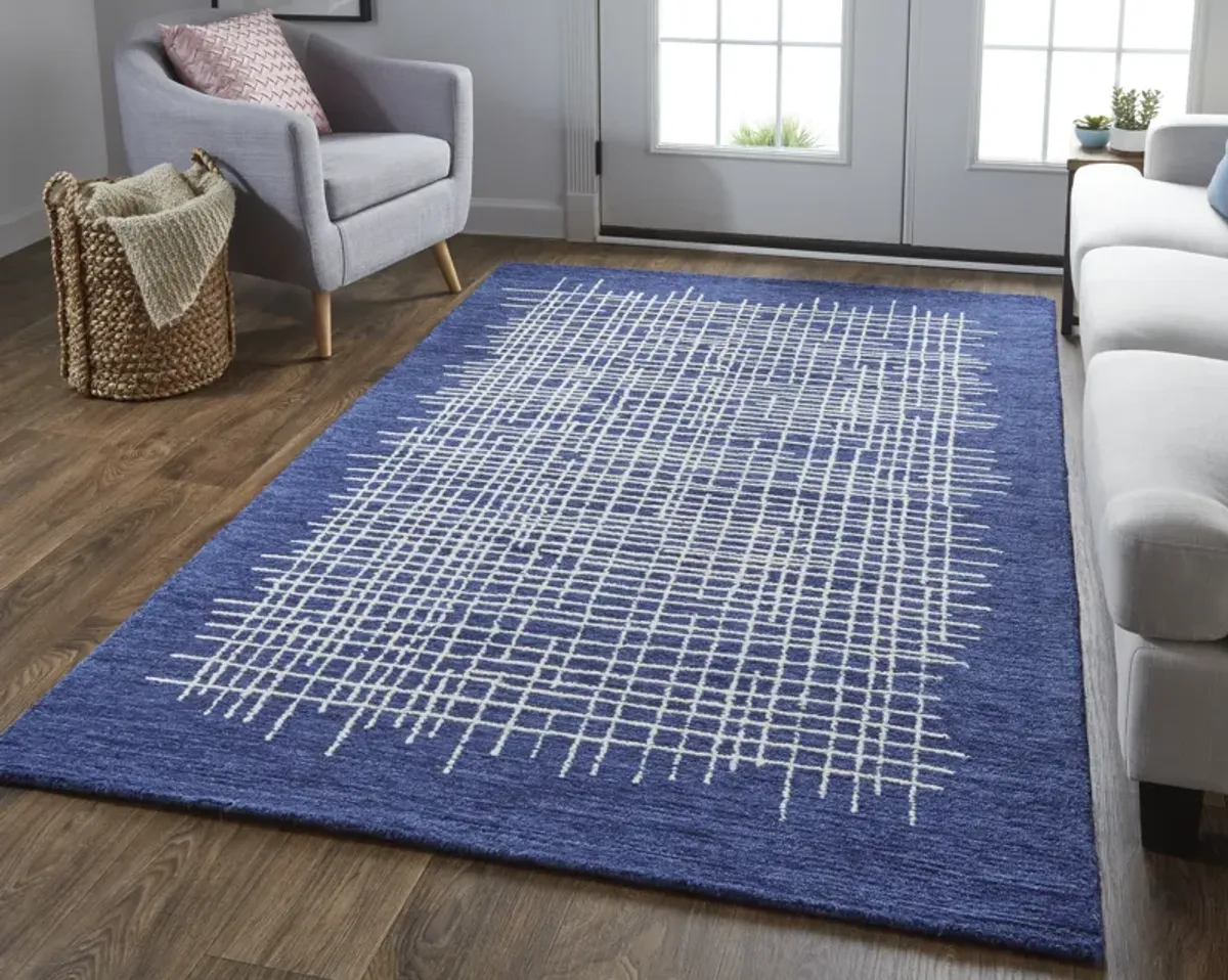 Maddox 8630F Blue/Ivory 3'6" x 5'6" Rug