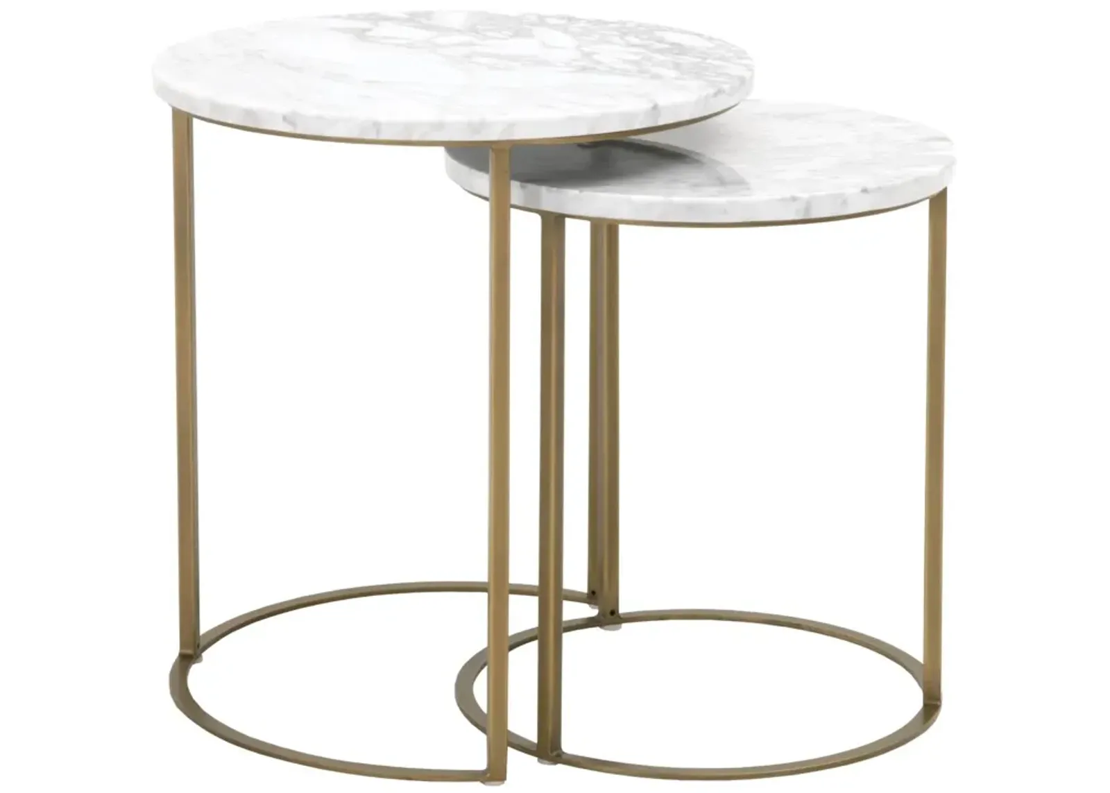 Round Nesting Accent Table