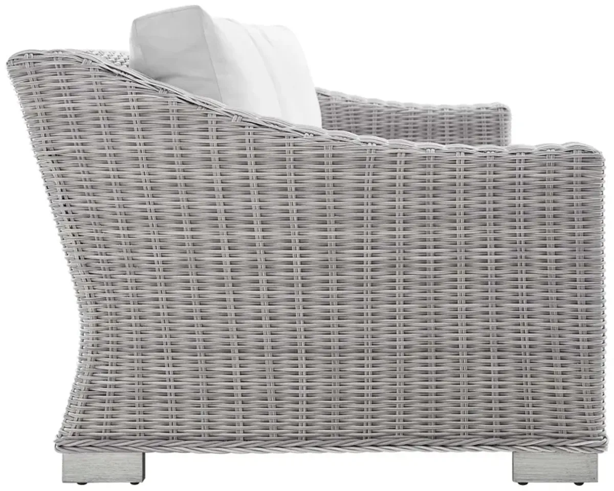 Modway - Conway Sunbrella� Outdoor Patio Wicker Rattan Sofa