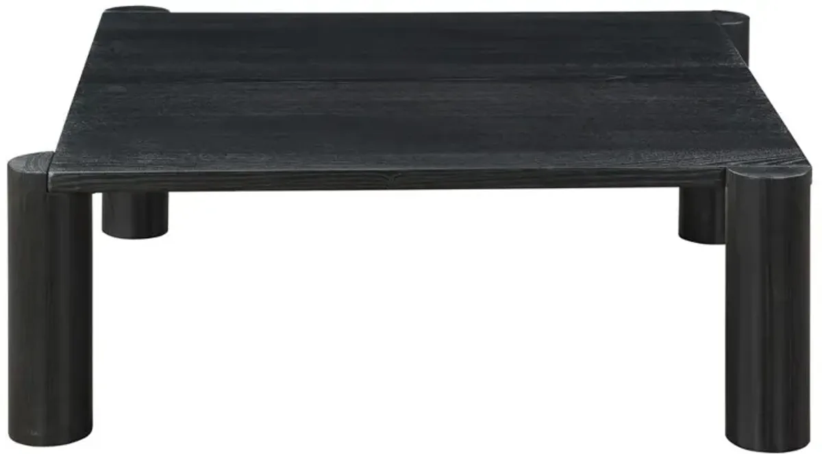 Moe's Home Collection Post Coffee Table Black Oak
