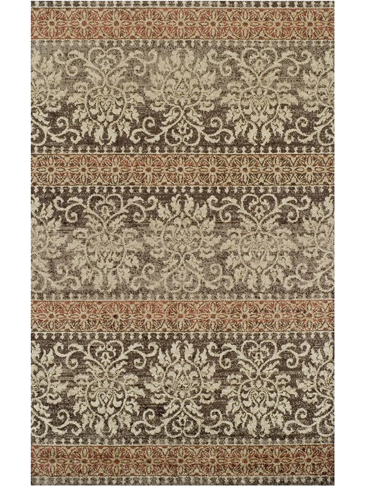 Gala GA6 Chocolate 4'11" x 7' Rug