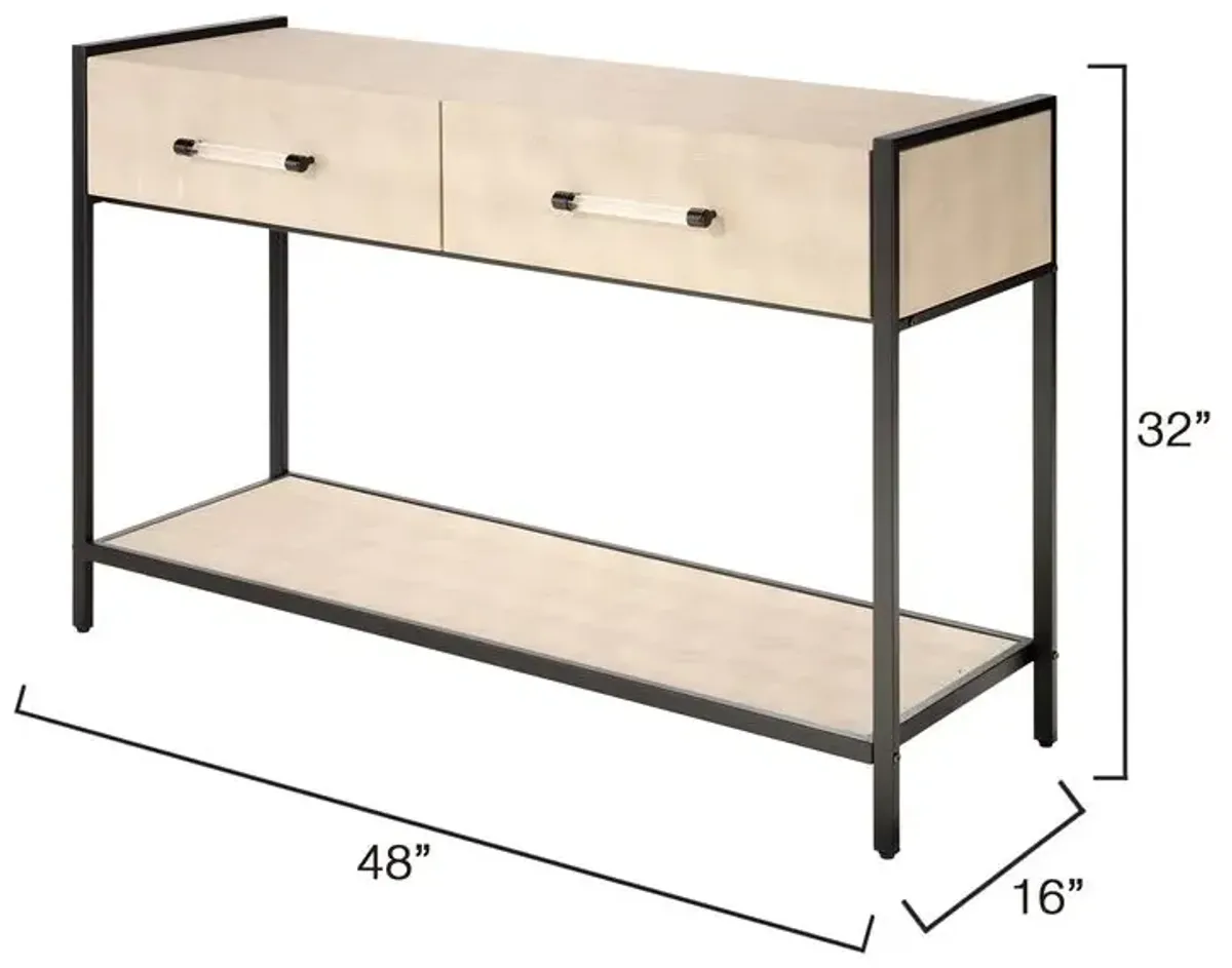 Cassius 2-Drawer Console