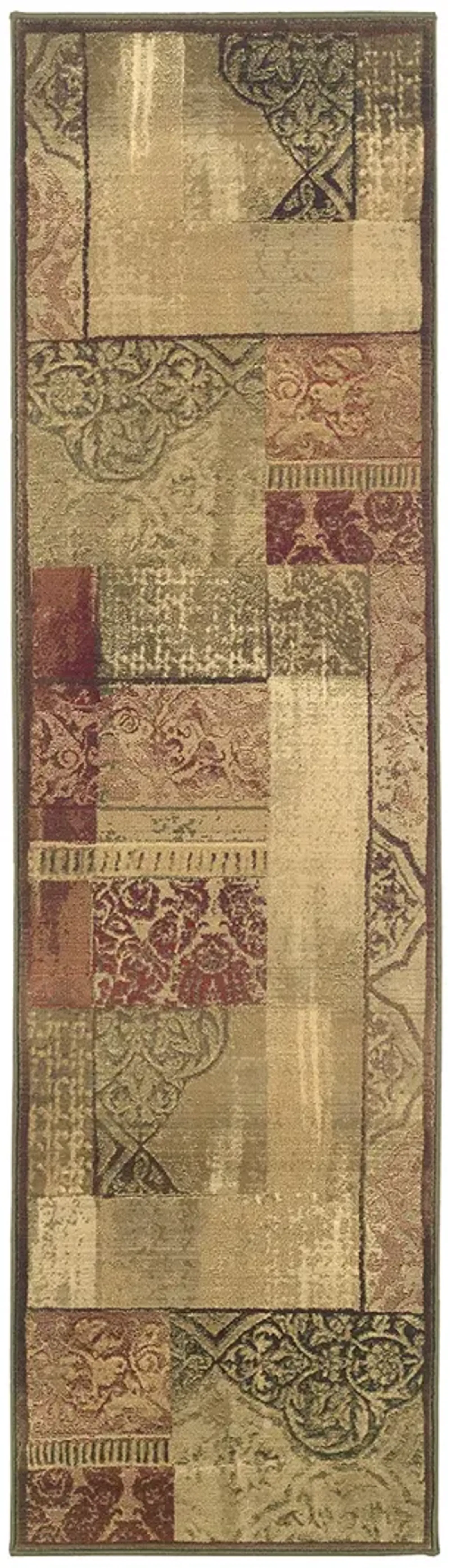 Generations 2'7" x 9'1" Grn Rug