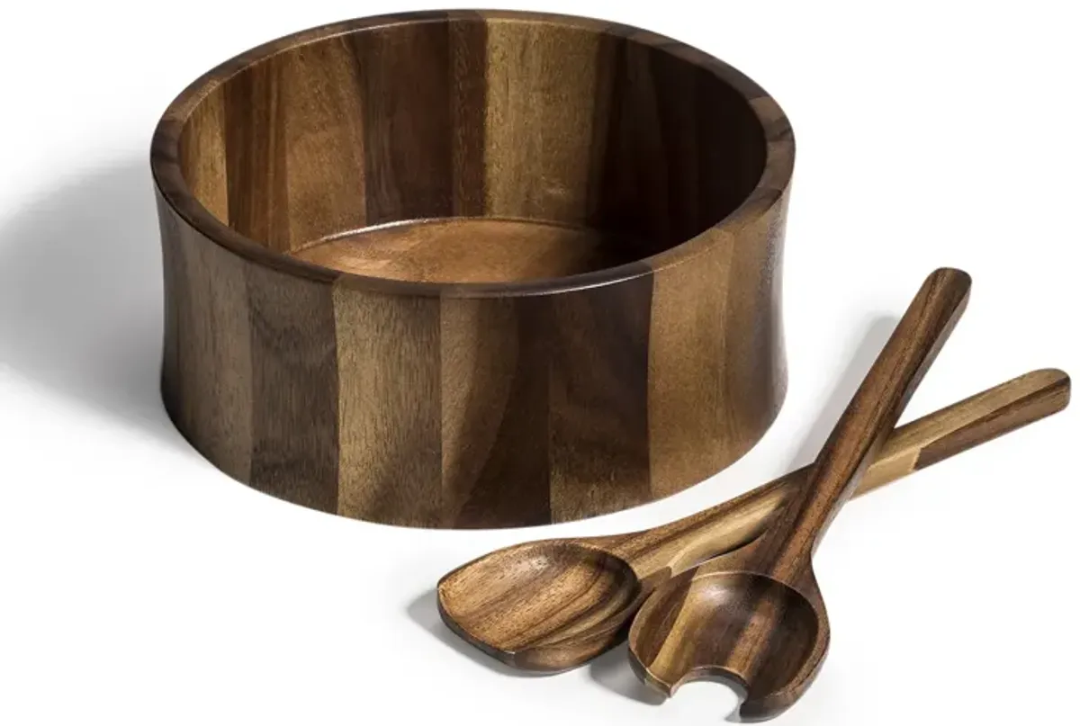 Large Salad Bowl with Servers