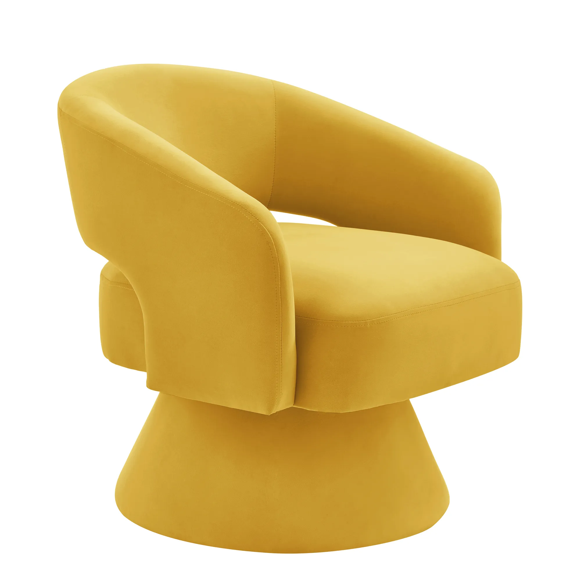 Merax Modern Swivel Barrel Chair Accent Chairs