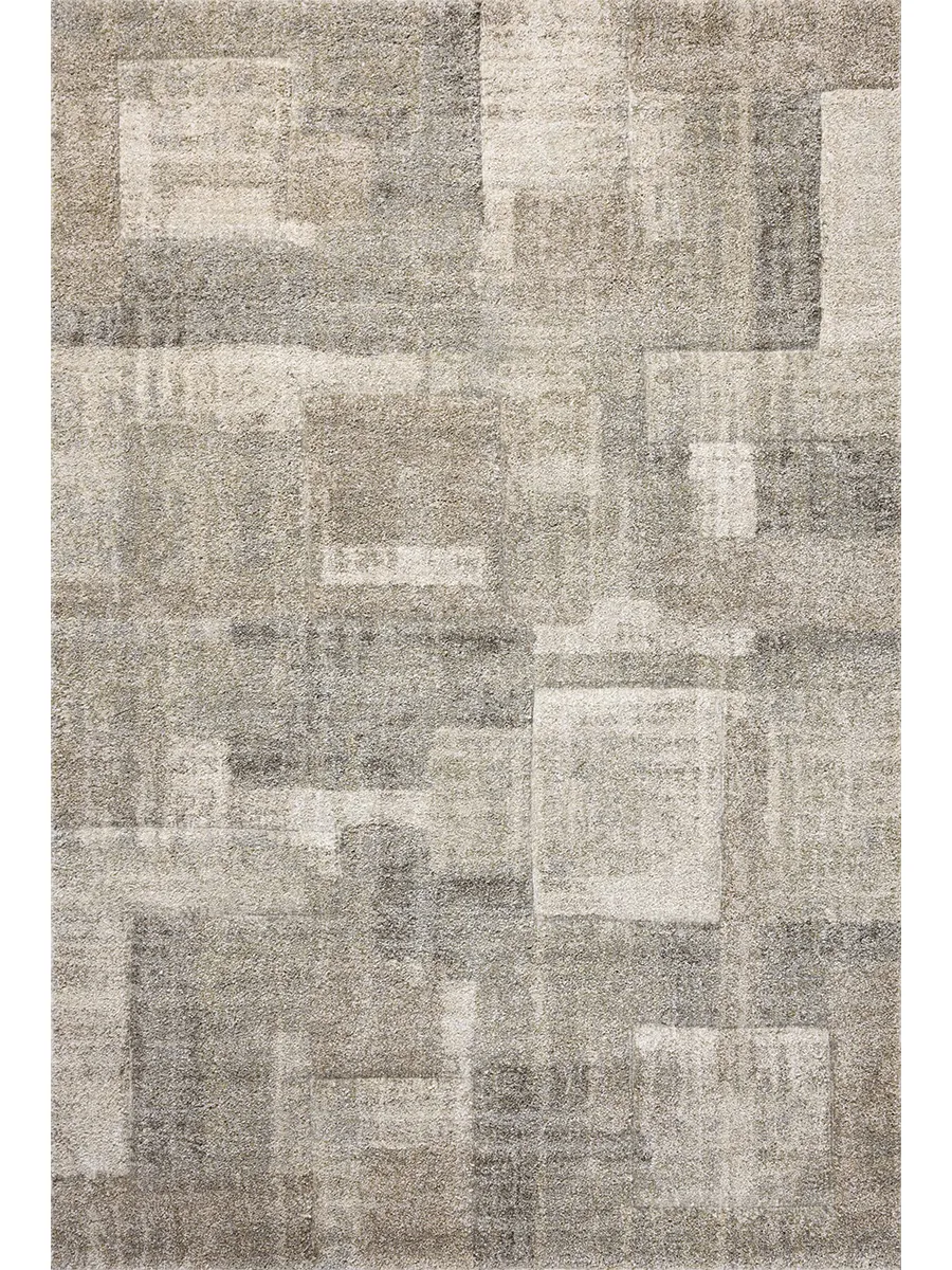 Silas SLA-06 Natural / Pebble 2''7" x 8''0" Rug by