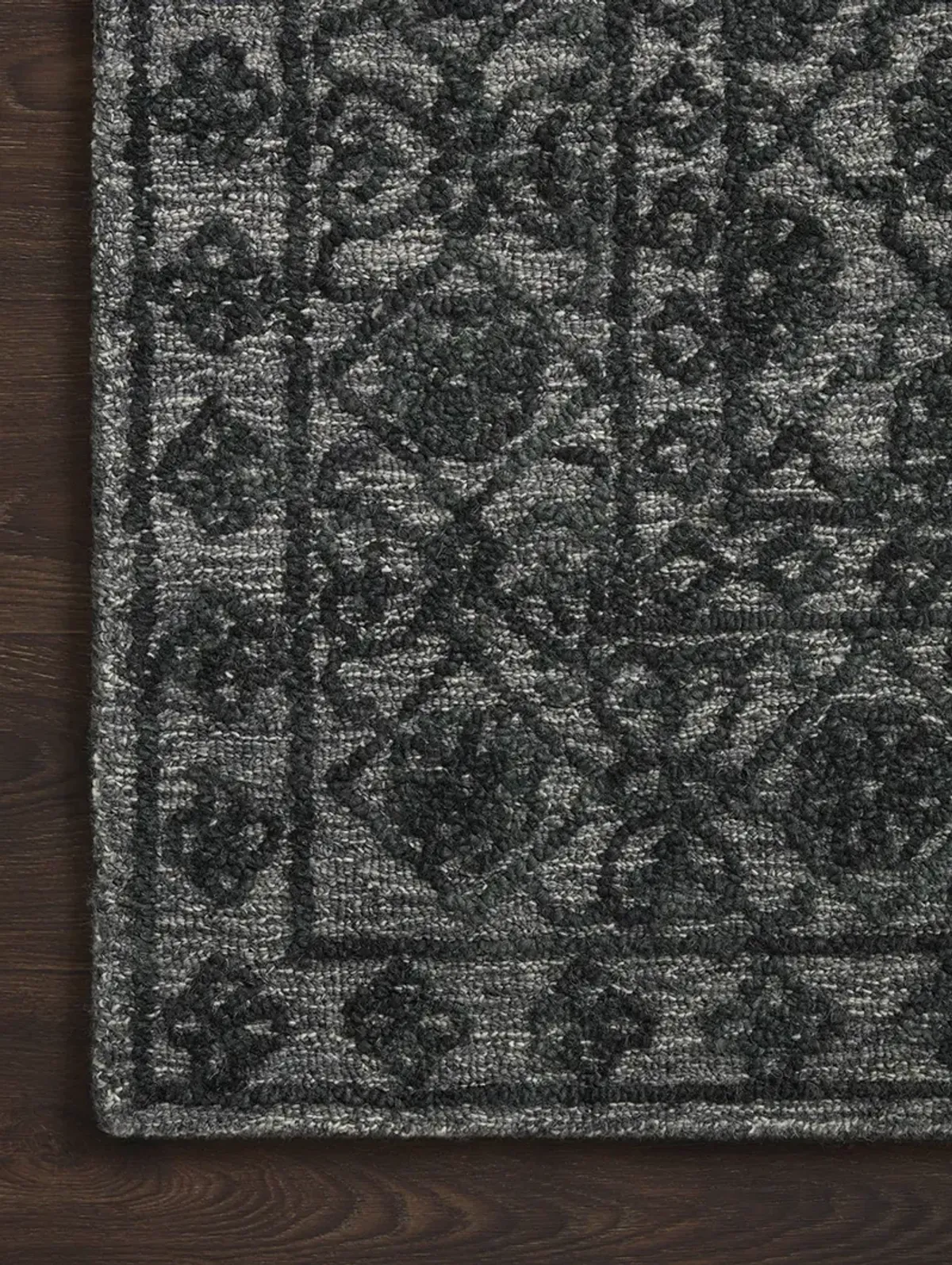 Cecelia Smoke/Dk. Grey 9'3" x 13' Rug