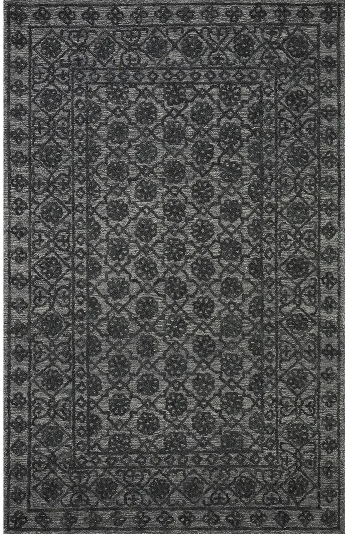 Cecelia Smoke/Dk. Grey 9'3" x 13' Rug