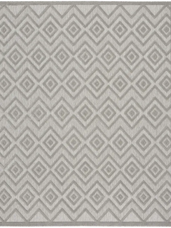 Versatile NRV01 Silver/Gray 9' x 12' Rug