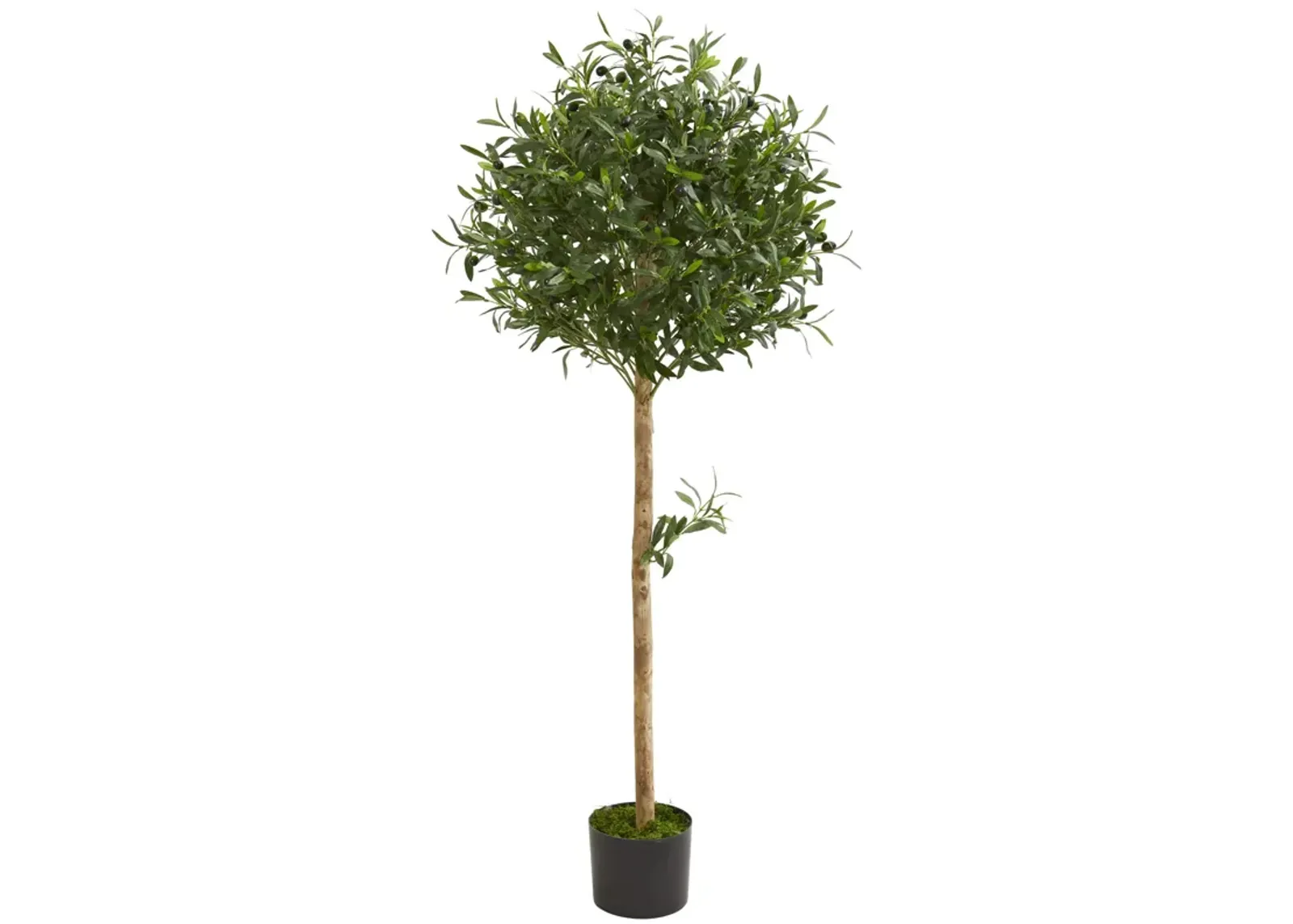 HomPlanti 5 Feet Olive Topiary Artificial Tree