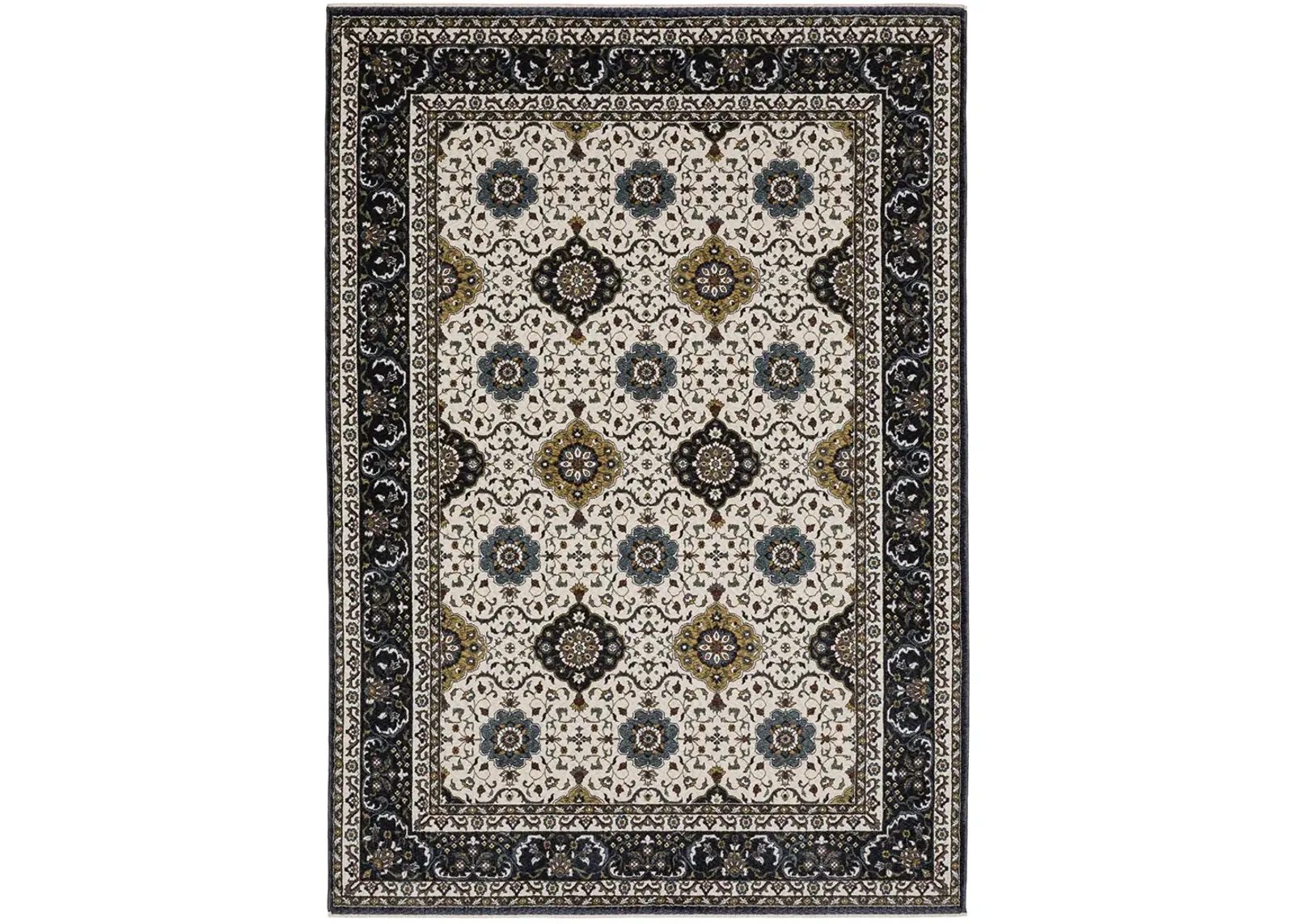 Vivian 6'7" x 9'6" Ivory Rug