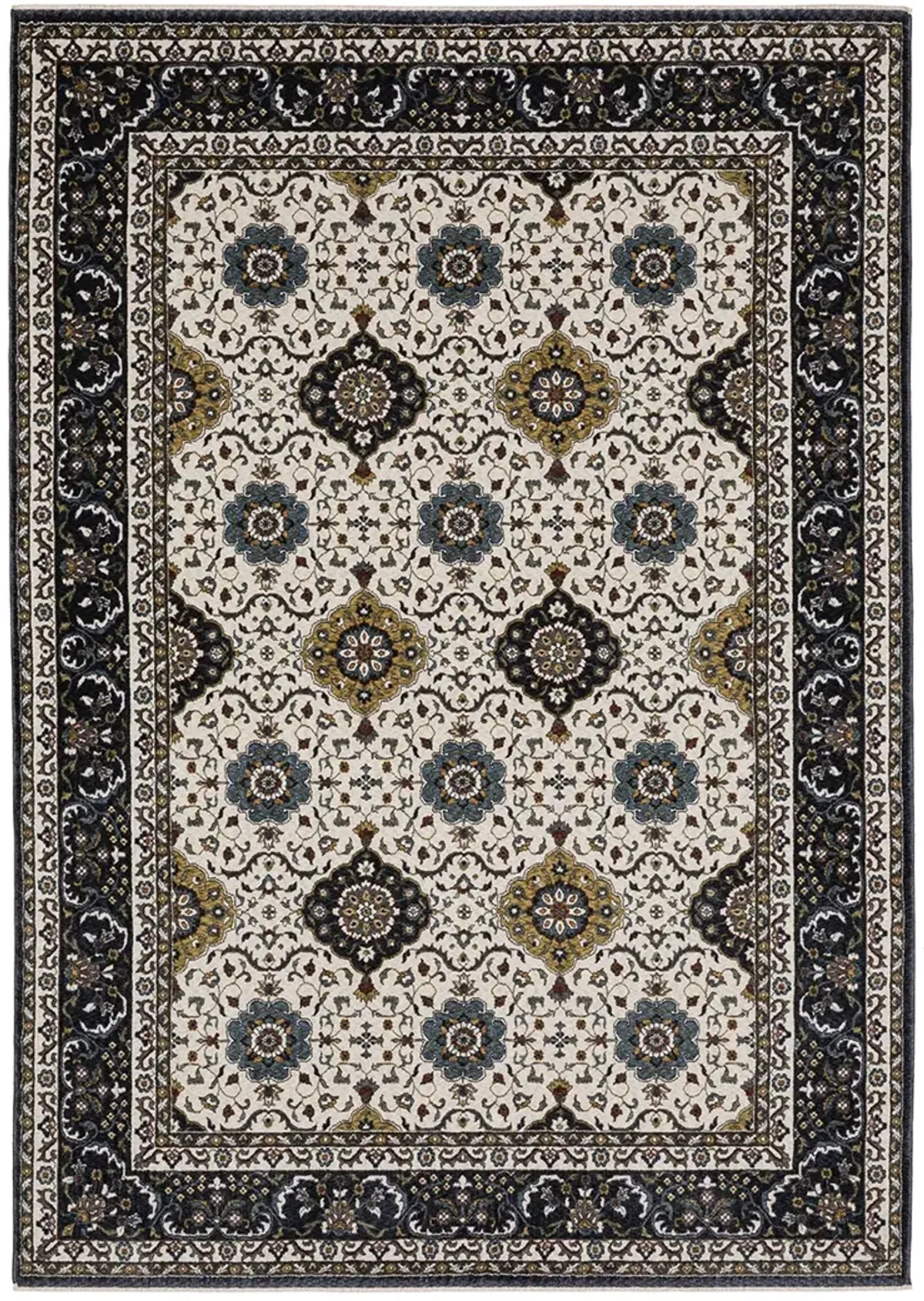 Vivian 6'7" x 9'6" Ivory Rug