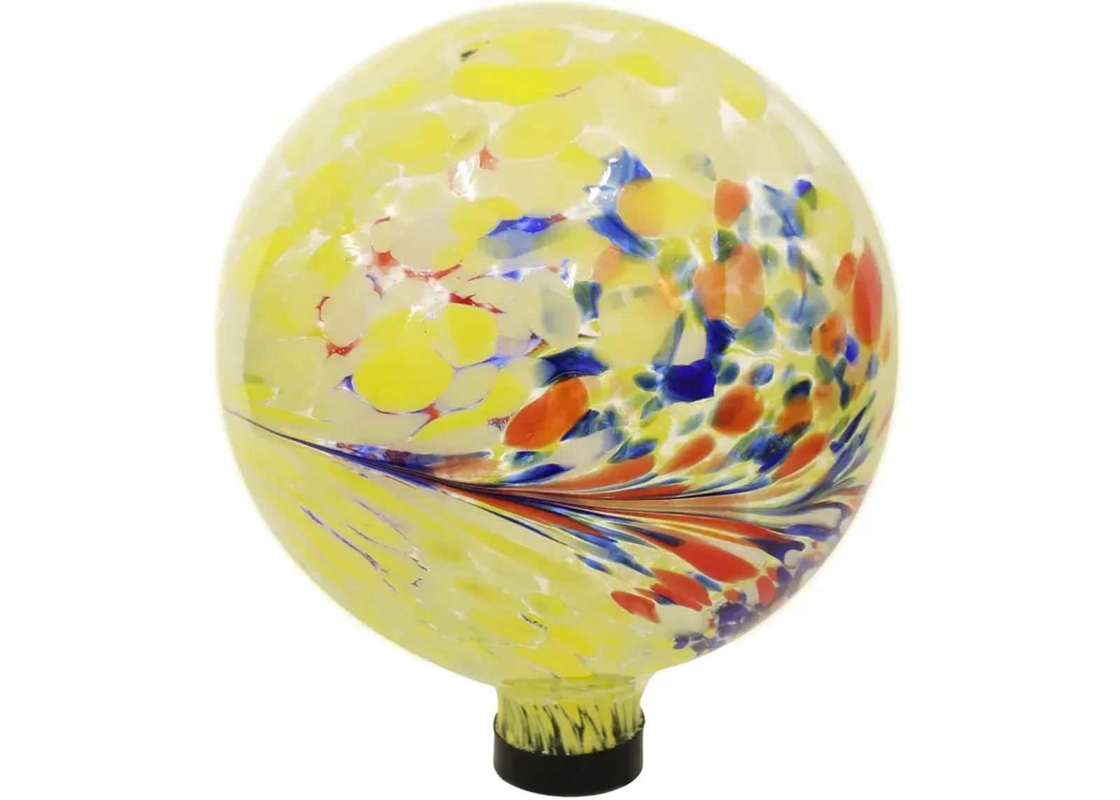 Sunnydaze Bright Summer Burst Glass Gazing Globe - 10 in - 2pk 