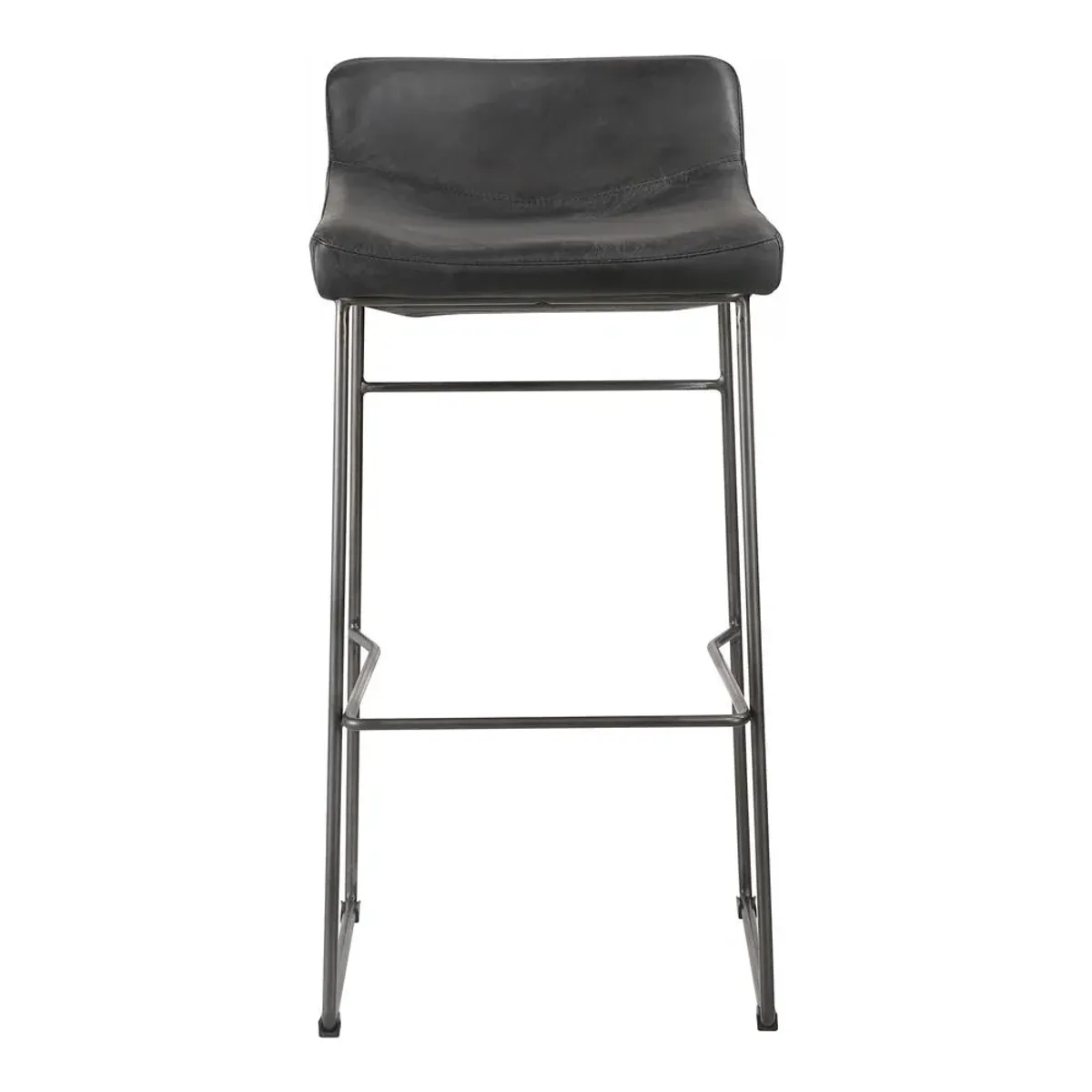 Moe's Home Collection Starlet Bar Stool Black Set Of Two