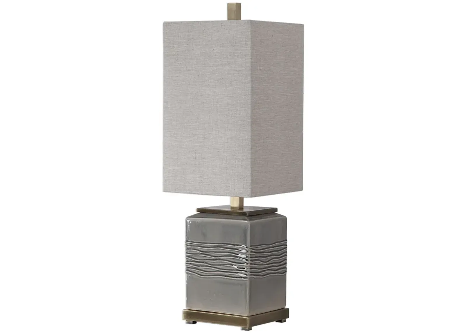 Uttermost Covey Gray Glaze Buffet Lamp