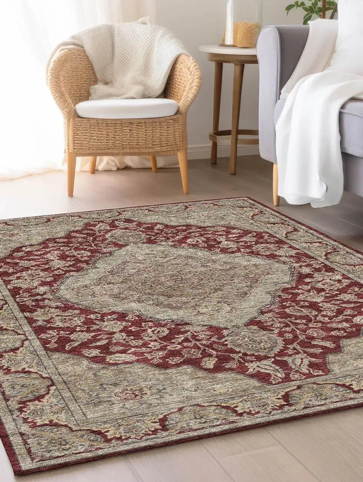 Hatay HY3 Garnet 2'3" x 7'6" Rug