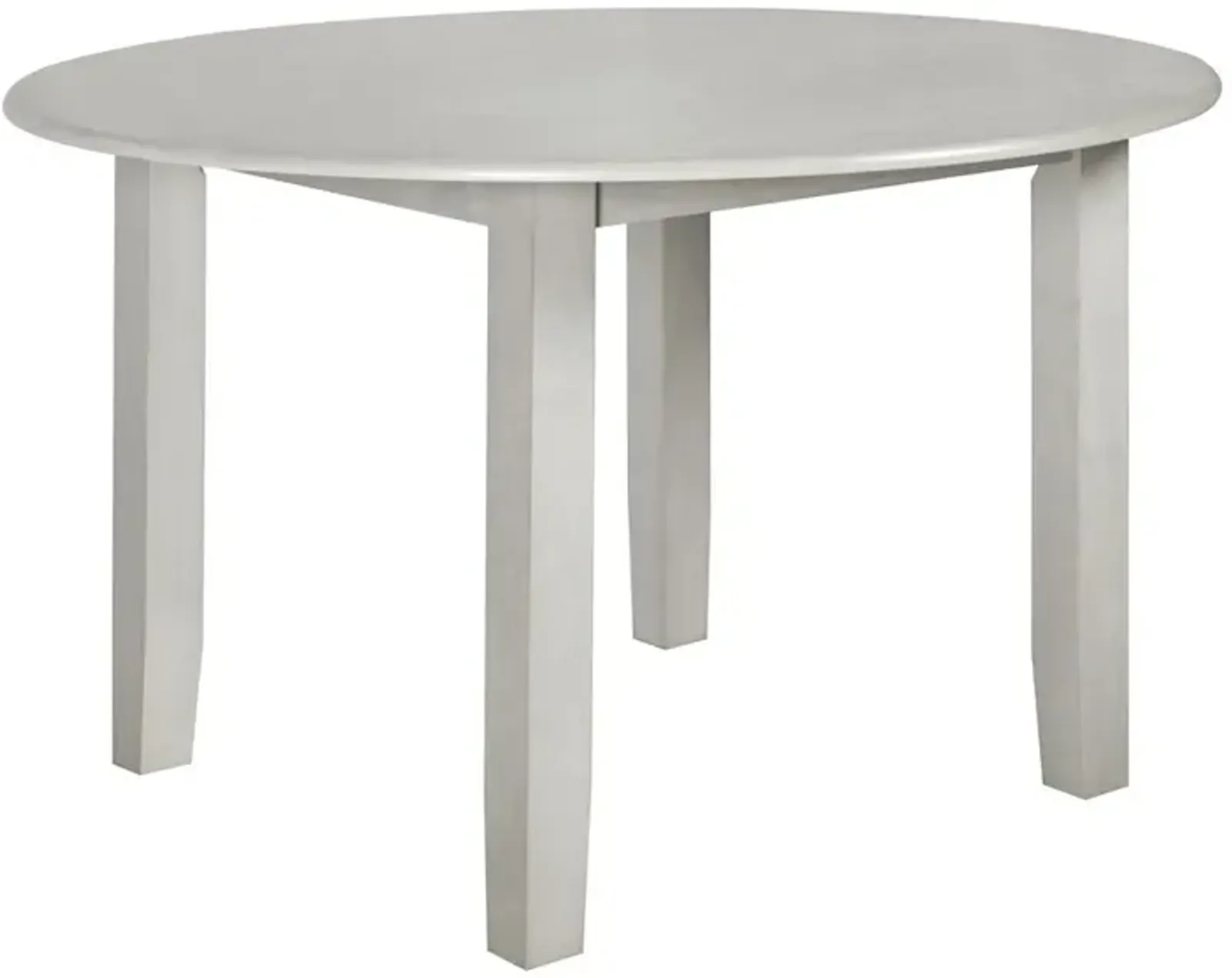 New Classic Furniture Furniture Pascal 47 Wood Round Dining Table in Driftwood