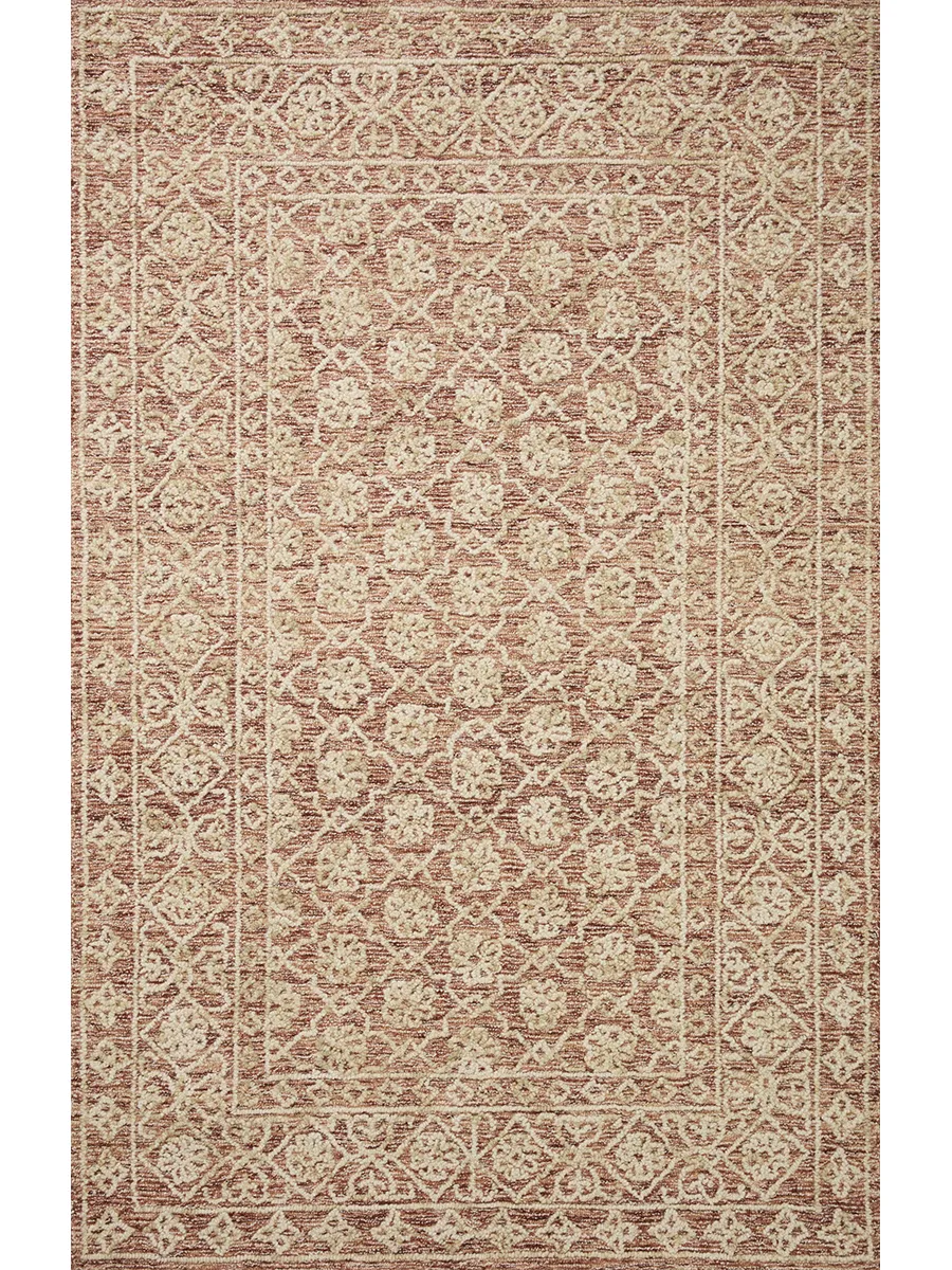 Cecelia CEC01 Rust/Natural 7'9" x 9'9" Rug