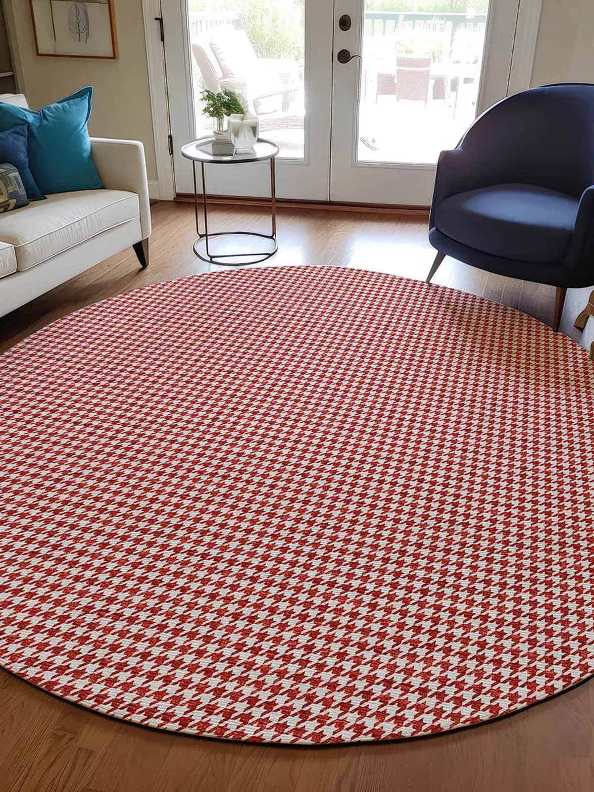 Hinton HN1 Red 6' Rug