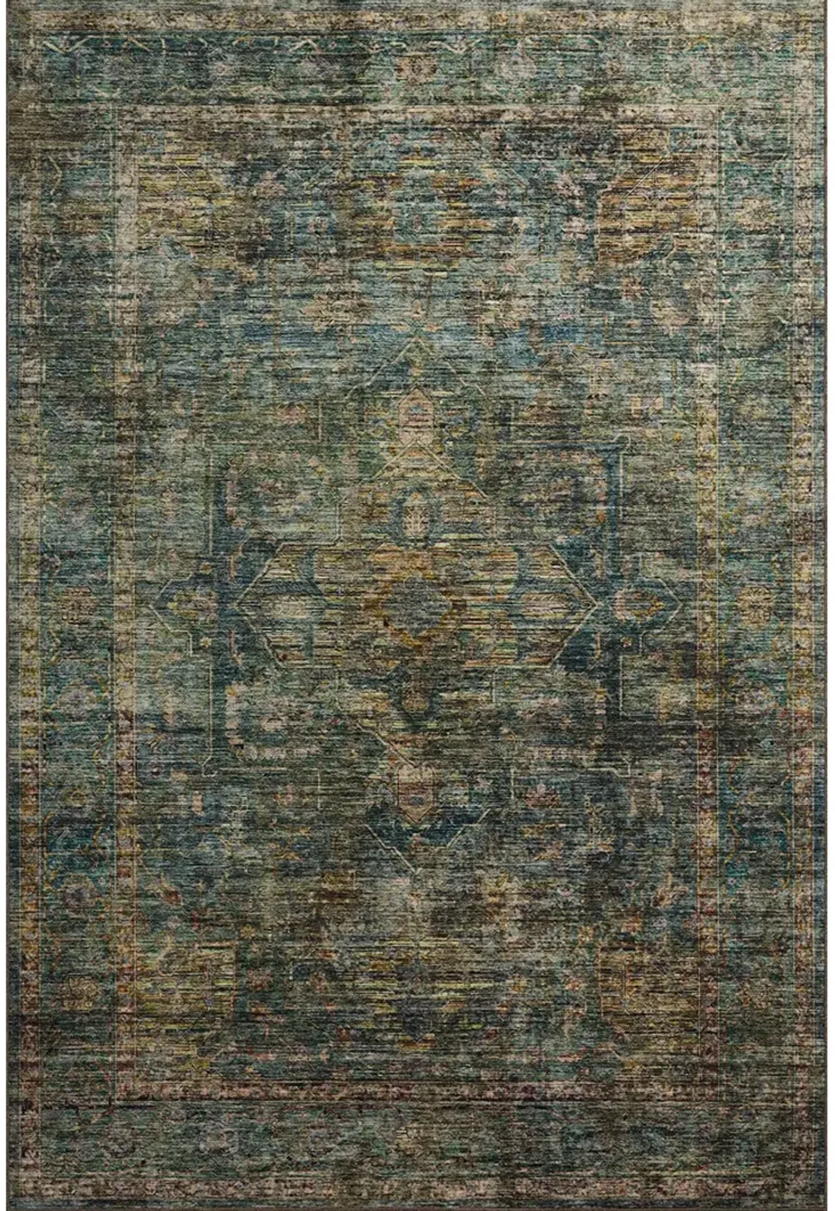 Anniston Lagoon/Multi 7'6"x9'6" Rug