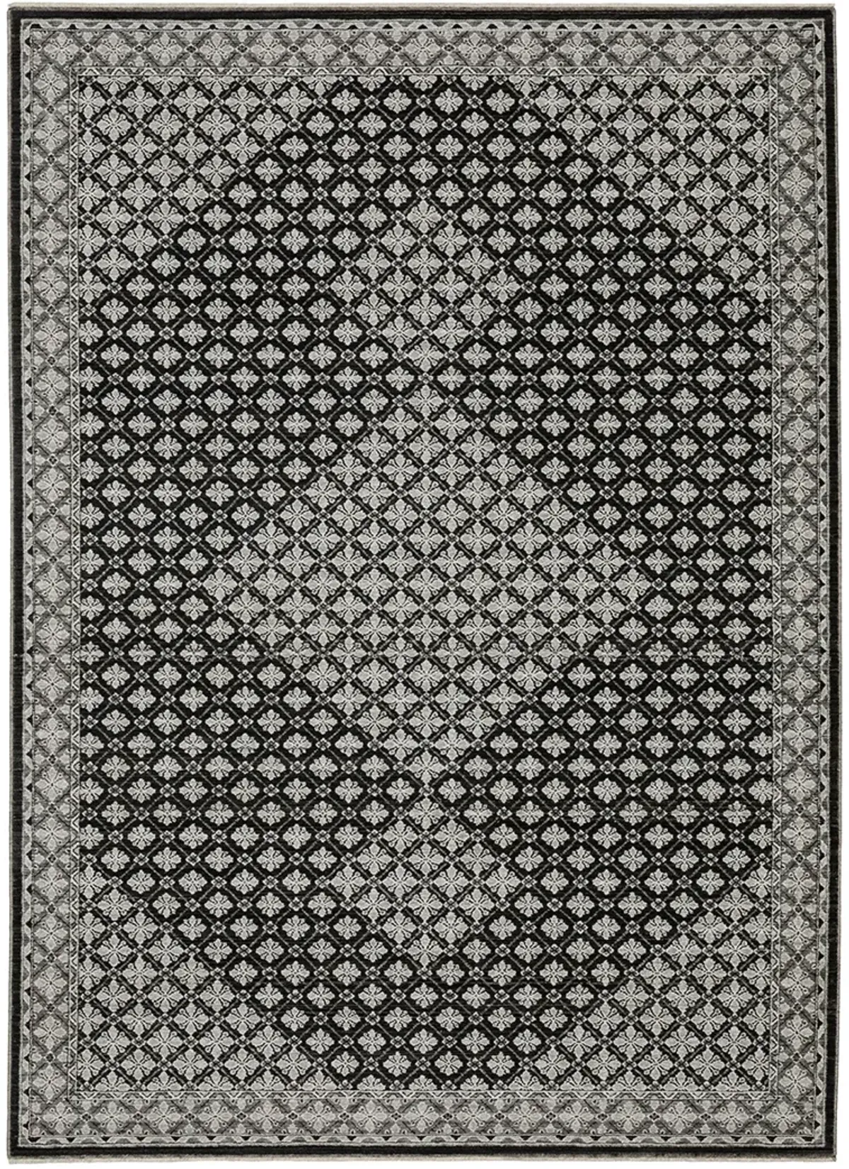 Chamberlain 2'3" x 7'6" Blk Rug