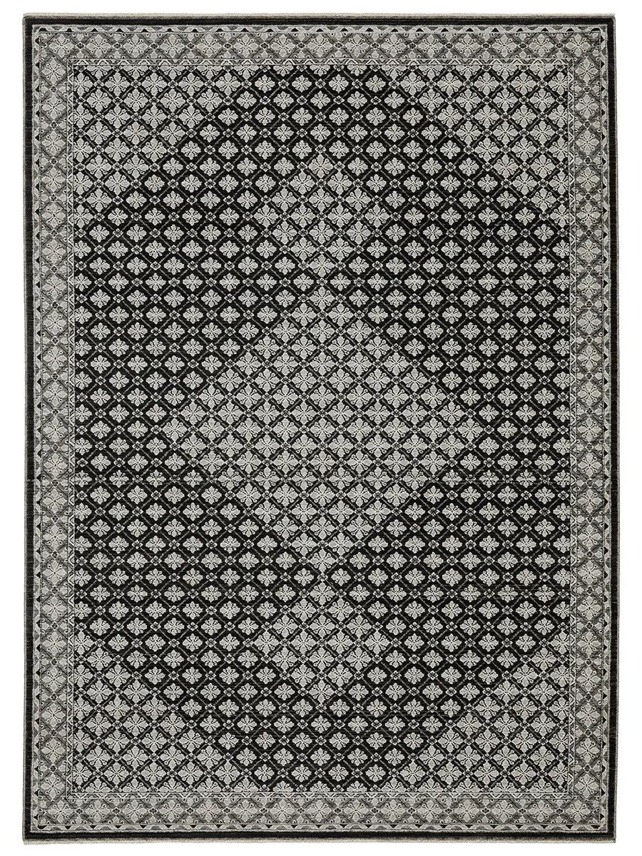 Chamberlain 2'3" x 7'6" Blk Rug