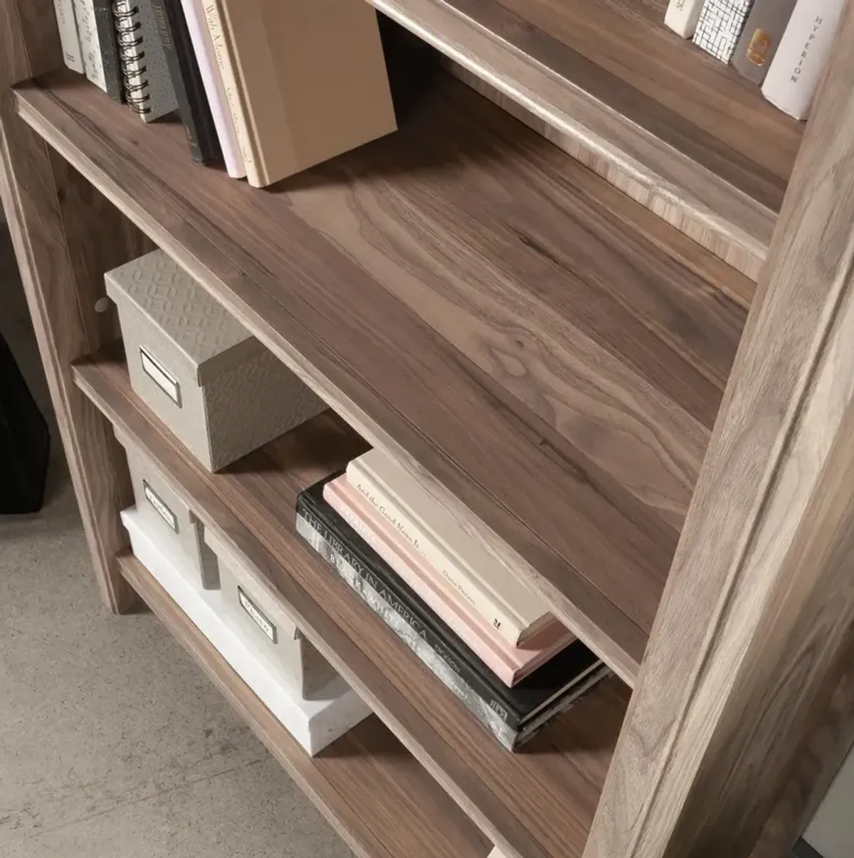 Sauder Woodburn 5 Shelf Bookcase Ww