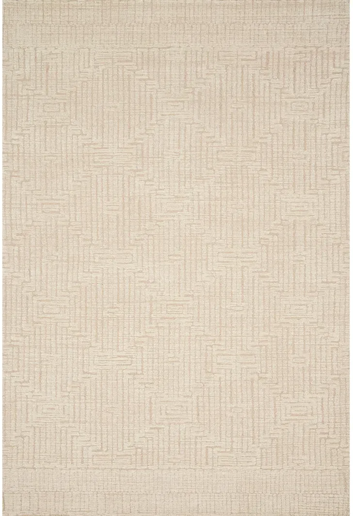 Kopa KO06 Blush/Ivory 5' x 7'6" Rug by ED by Ellen DeGeneres