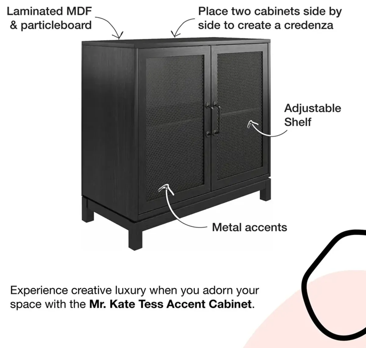 Tess Accent Cabinet