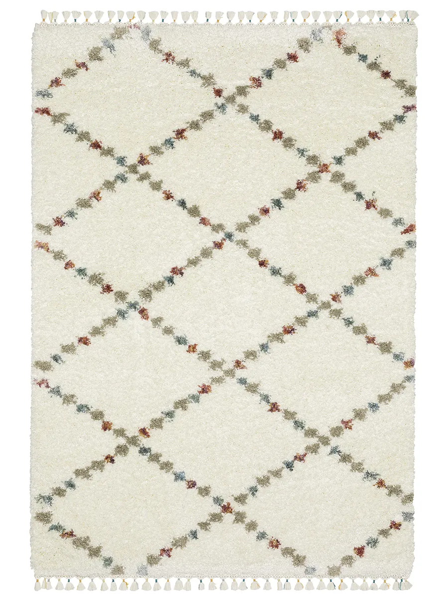 Axis 3'10" x 5'5" Ivory Rug