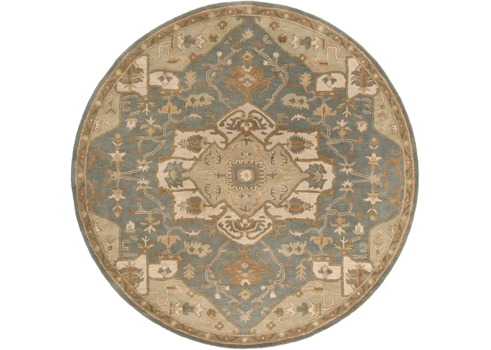 Caesar CAE-1144 6' x 9' Gray Rug