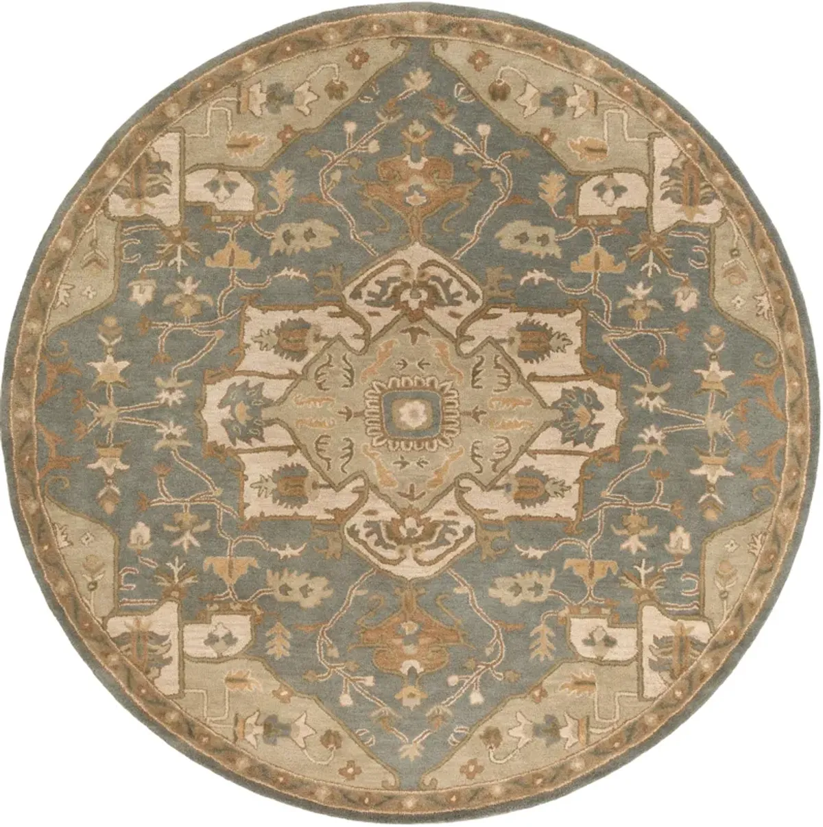 Caesar CAE-1144 6' x 9' Gray Rug