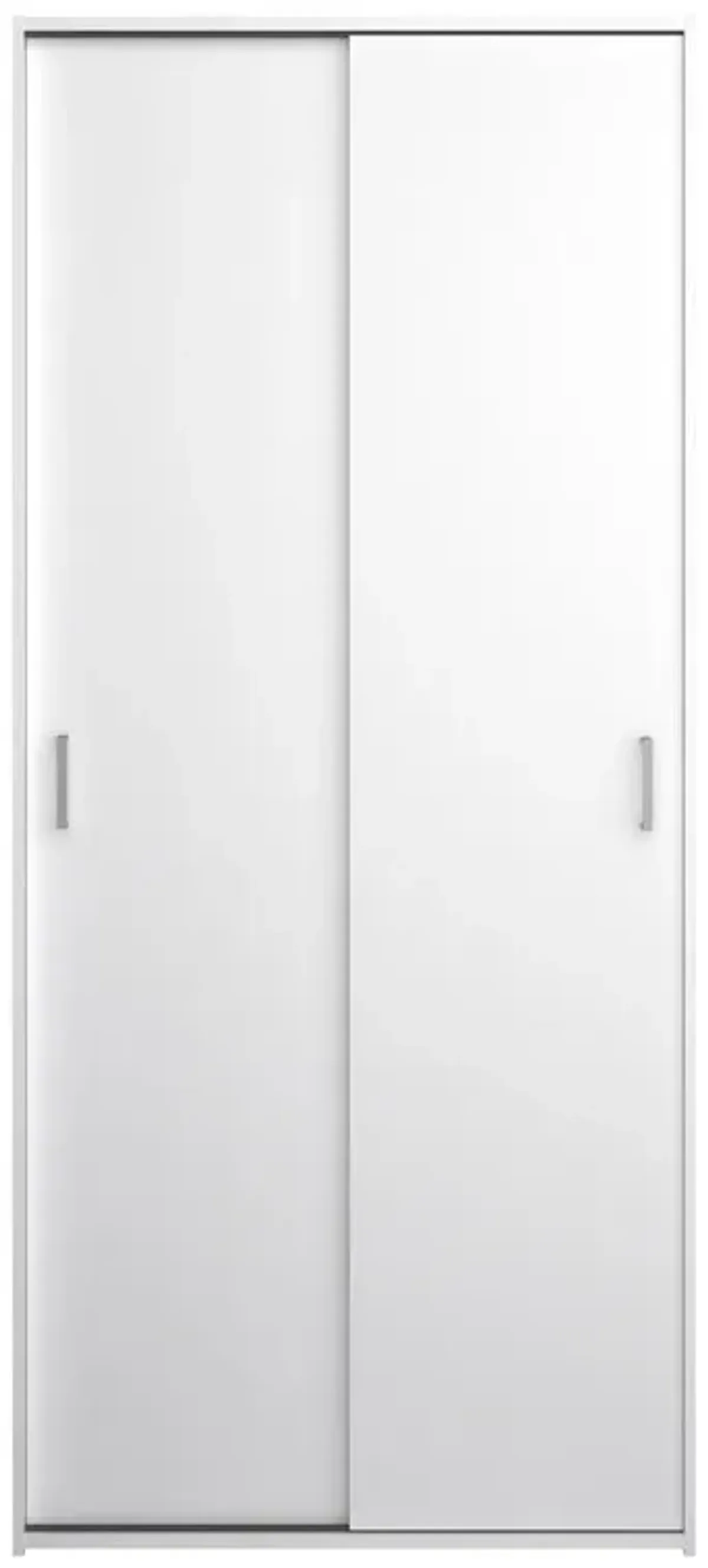 Tvilum Space Wardrobe with 2 Sliding Doors, White