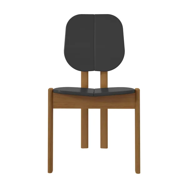 Gales Black Dining Chairs (Set of 2)