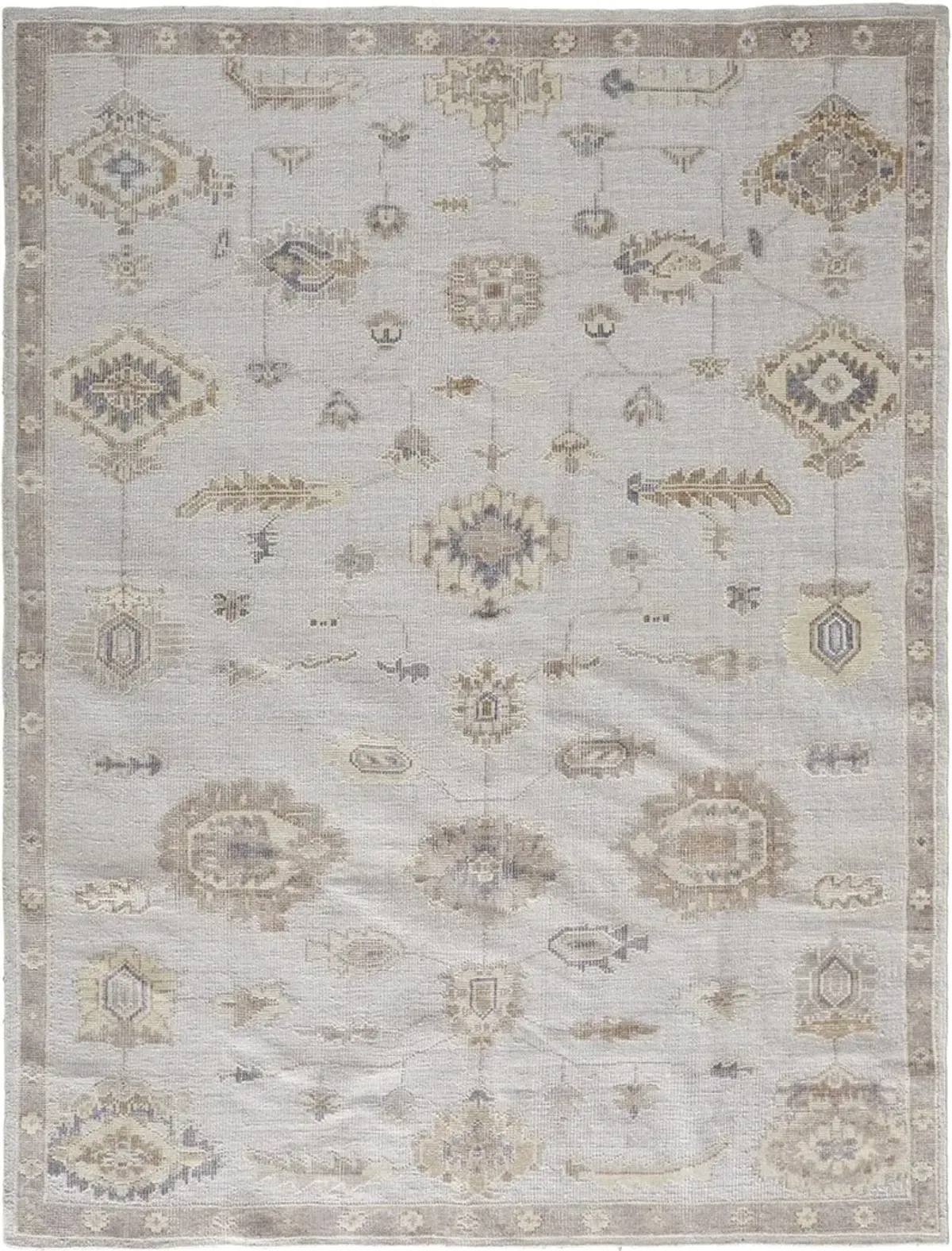 Wendover 6846F Ivory/Orange 2' x 3' Rug