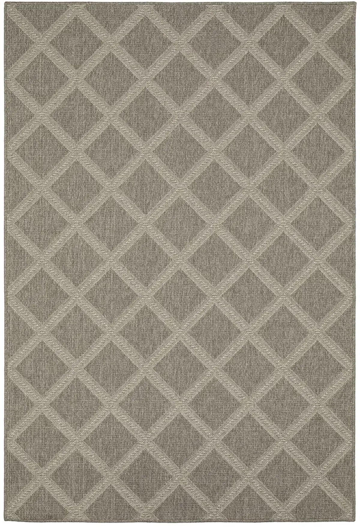 Caicos 7'10" x 10' Grey Rug