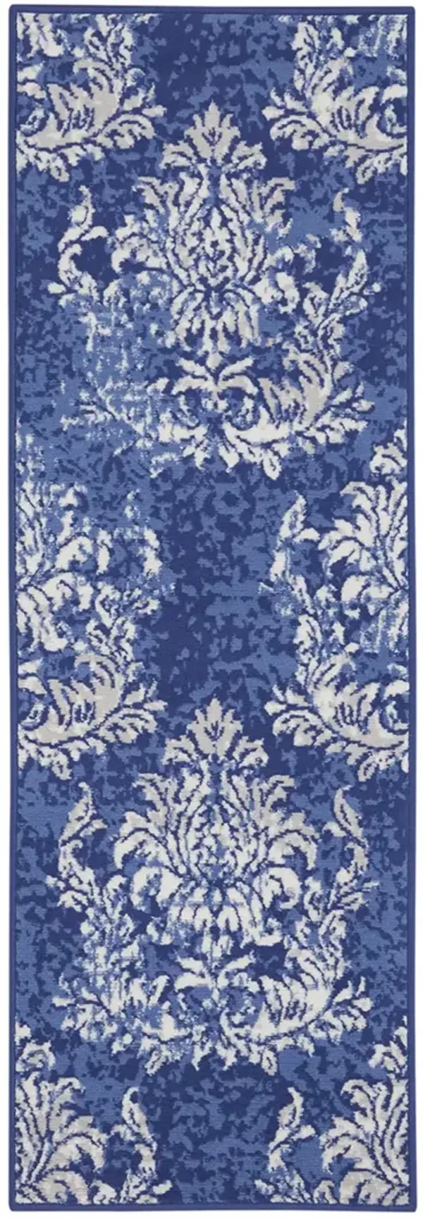 Whimsicle WHS11 Navy/Ivory 2' x 6' Rug