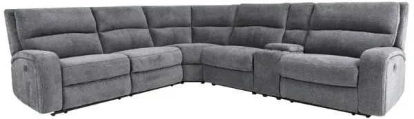 Parker Living 6 Piece Modular Power Reclining Sectional with Power Adjustable Headrests