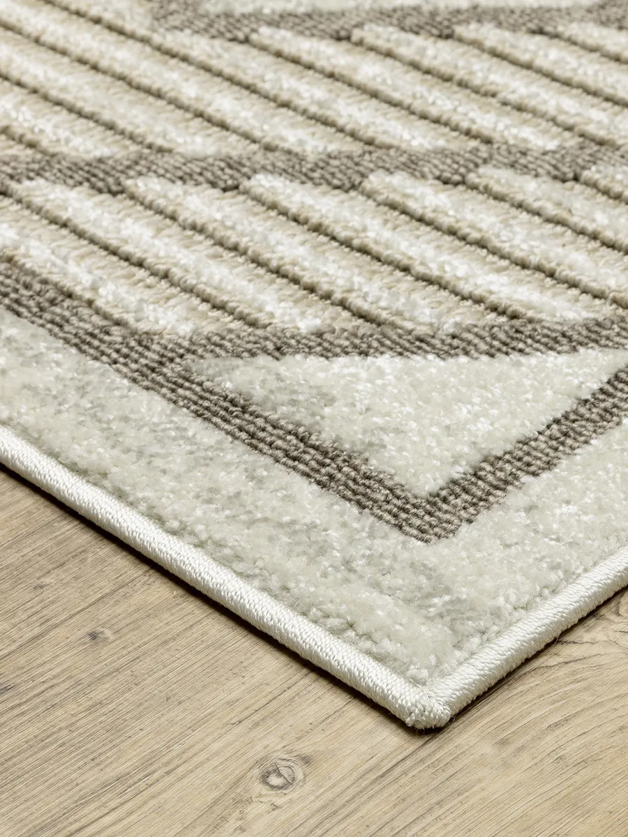 Tangier 3'3" x 5' Beige Rug