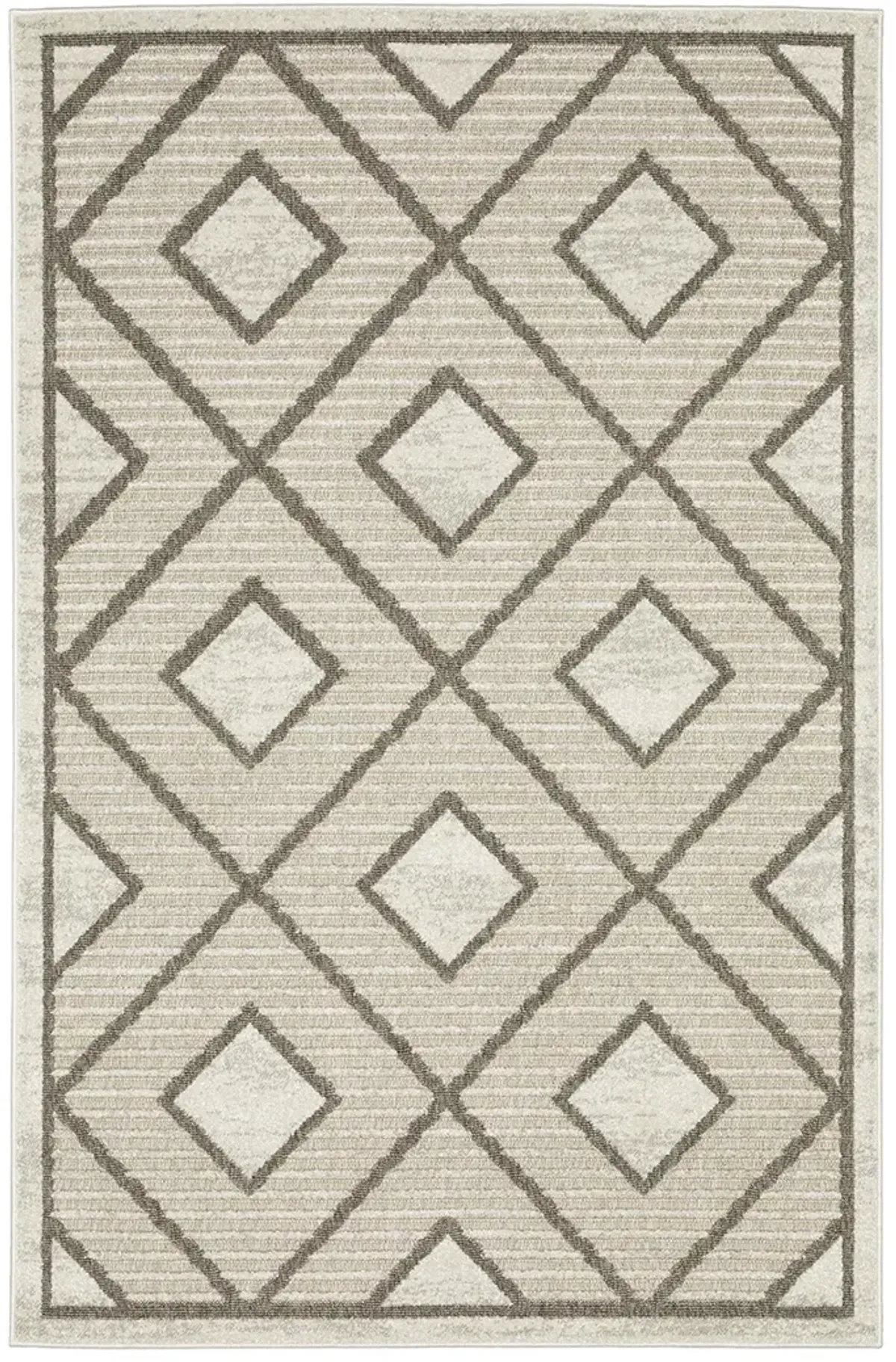 Tangier 3'3" x 5' Beige Rug